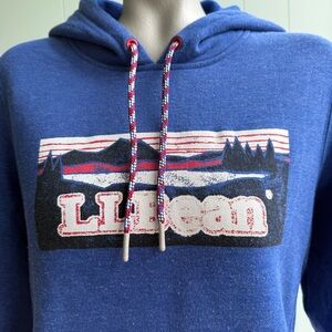 L.L. Bean Blue Hoodie sweatshirt